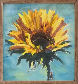 Sunflower By Annette Beraud Battaglia